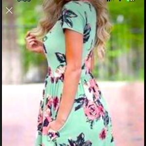 Floral maxi dress